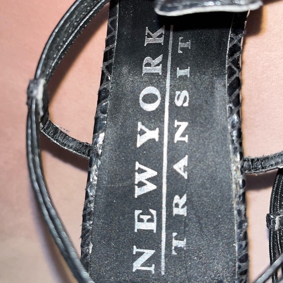 New York Transit Black Heels - Picture 7 of 9